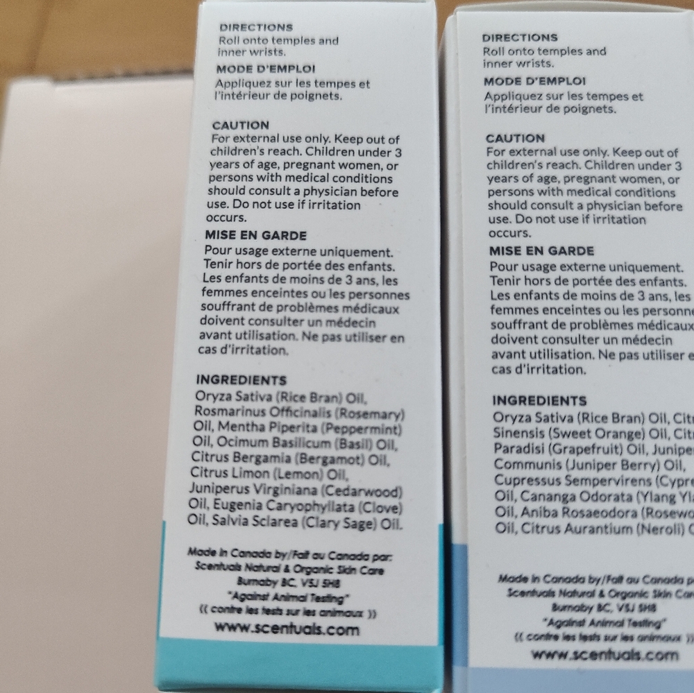 Scentuals 100% Natural Aromatherapy Roll-on Essential Oils - Picture 12 of 16